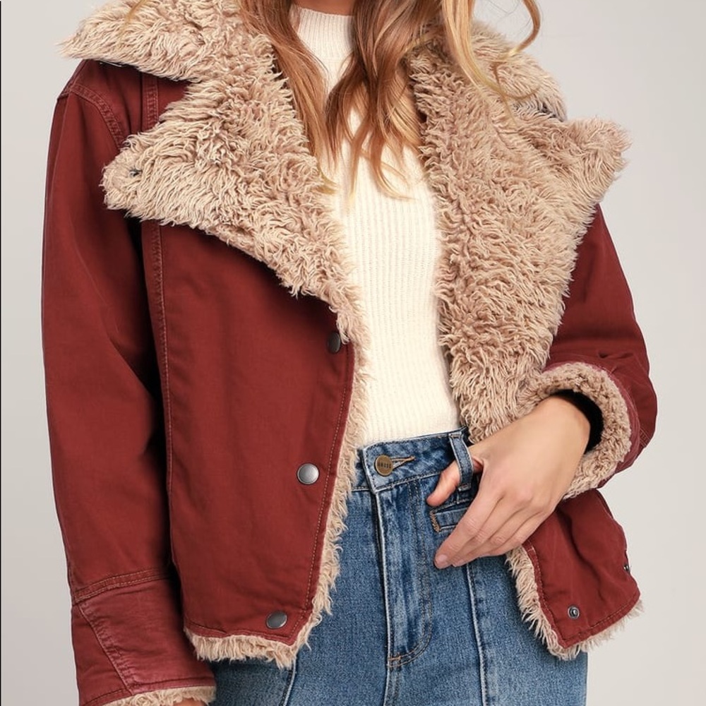 Free People Owens Sherpa Jacket